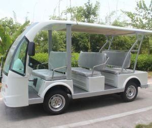 Eight Seat Electric Solar Energy Shuttle Bus for Sale (DN-8F)