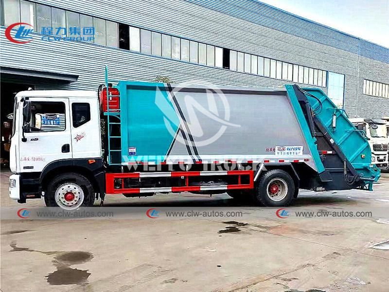 Dongfeng Duolicar D9 16-18cbm 18000liters Garbage Compactor Truck Compressed Garbage Trucks