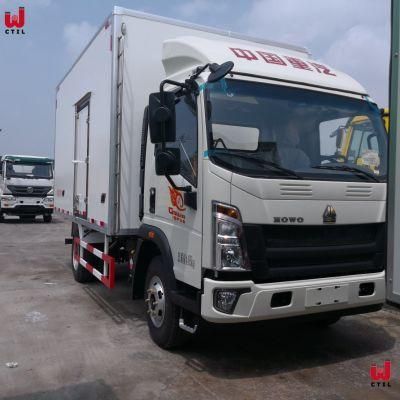 8000kg Sinotruck HOWO 4X2 Food Refrigerated Truck with Diesel