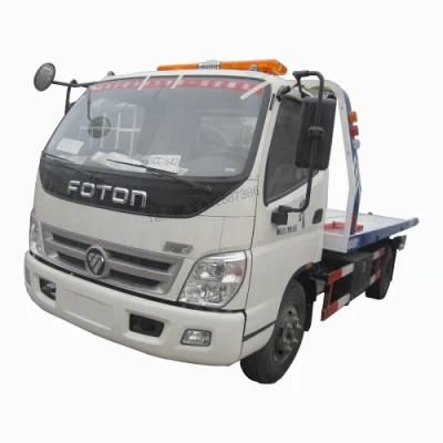 Foton Aoling Flatbed 3 Ton 4 Ton 6 Ton Tilt Tray Wrecker Tow Truck