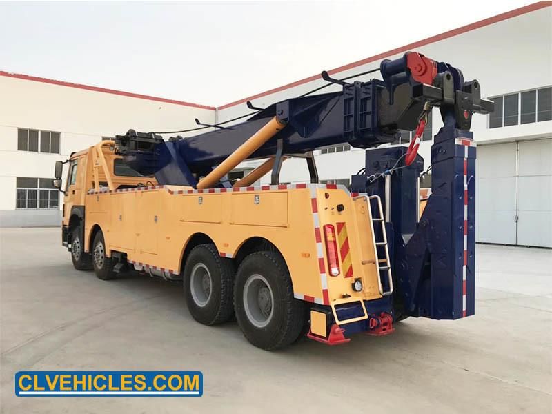 HOWO Heavy Lifting Equipment Wrecker Towing Truck 40t Wrecker Truck