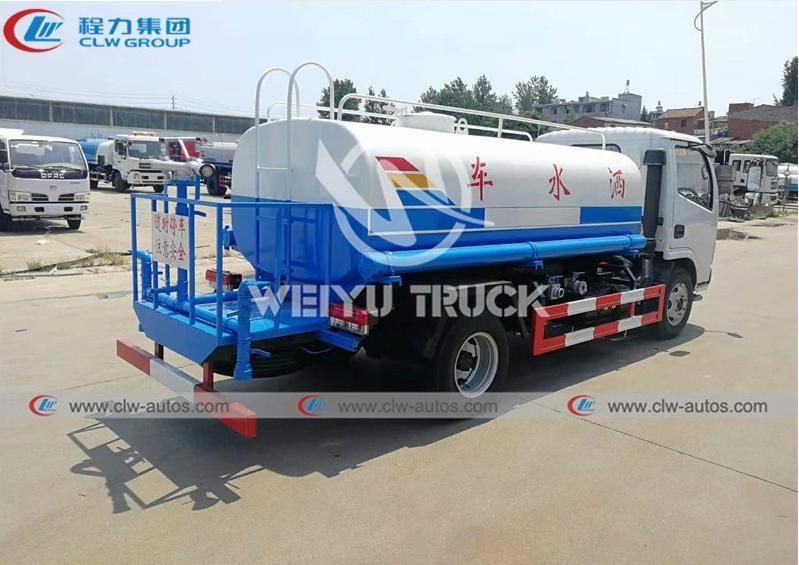 12 Cubic Meters Dongfeng 12000liters Sprinkler 4X2 Water Tank Truck for Sale Water Sprinkler