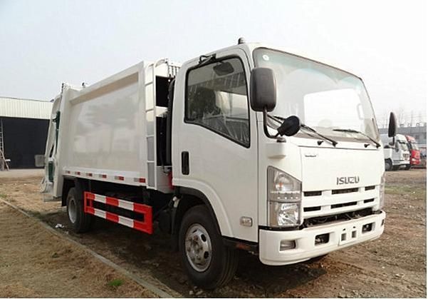 6ton Compressed Garbage Treatment 8cbm Japanese Brand CCC Garbage Refuse Compactor Truck