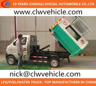 Changan Rubbish Truck Gasoline Rubbish Truck 4X2 Garbage Truck