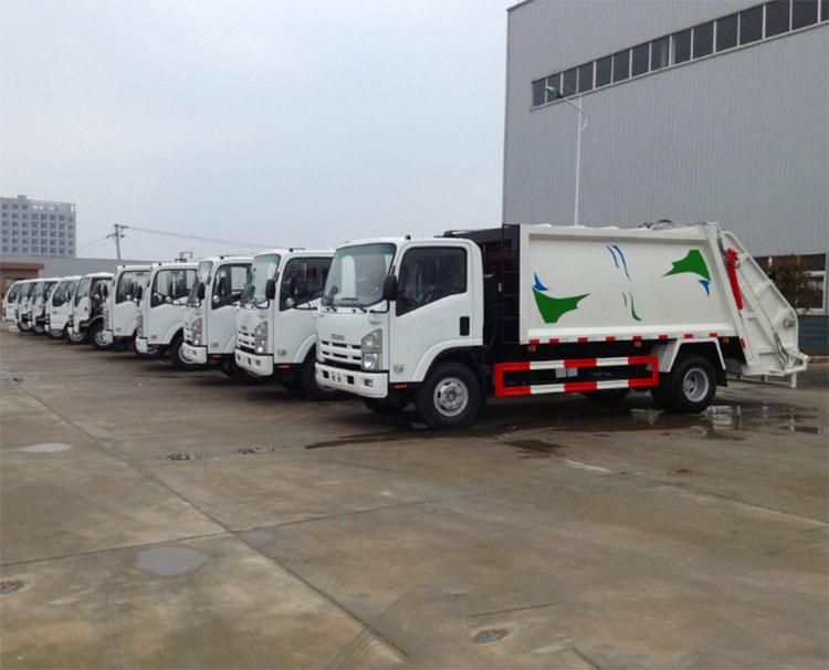 Isuzu 98HP 5cbm Refuse Compactor Trucks Refuse Compactors Truck