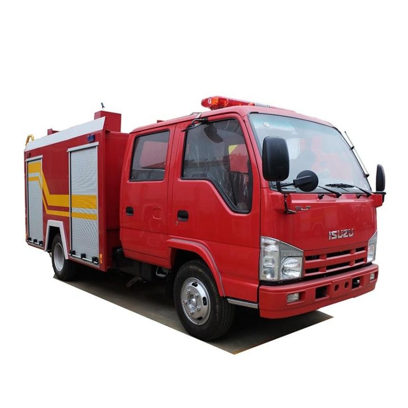 Exported to Chile Euro 4 Engine 4X2 1suzu Japan Chassis 4000liter Fire Truck 1200gallons Water Fire Fighting Truck Tender