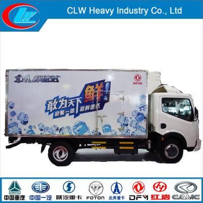 Worldwide Populor Dongfeng 4X2 Refrigerated Van Truck