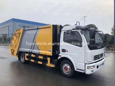 Dongfeng 5cbm 6cbm 8cbm Rear Compactor Garbage Truck