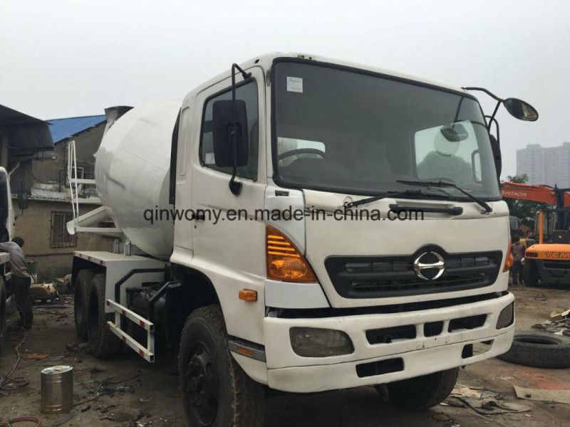 10wheels Used Concrete Mixer Trucks with Japan Isuzu Engine