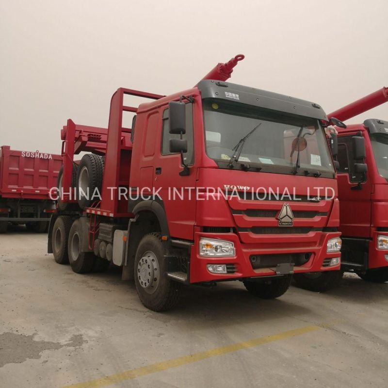 Sinotruk HOWO 371HP Log/Timber Truck for Wood Transport