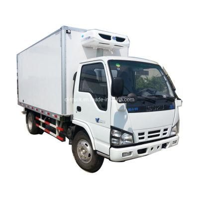 Isuzu 600p Euro 4 Euro 5 Emission 120HP 5 Ton Refrigerated Truck for Sale