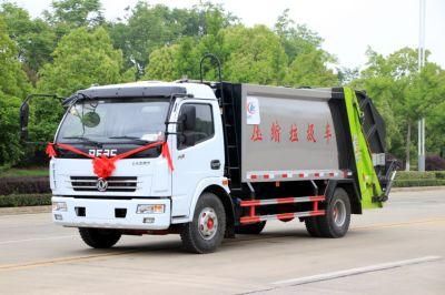 8cbm Rear Laoder Compressed Garbage Truck Garbage Compactor Truck Waste Collection Truck