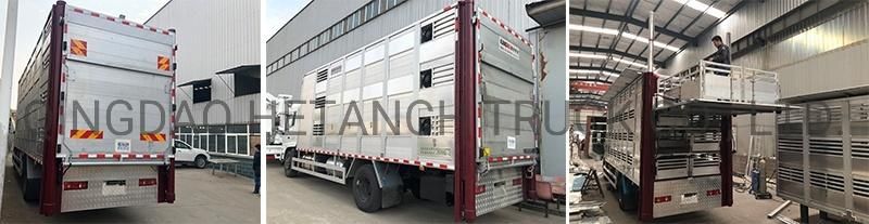 High quality 4X2 Hogs carrier truck/4X2 goats transporting truck