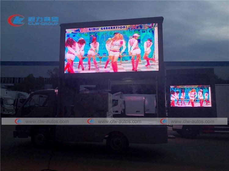 Foton Aumark P4/P5/P6 Mobile Digital LED Screen Billboard Truck for Outdoor Advertising Display