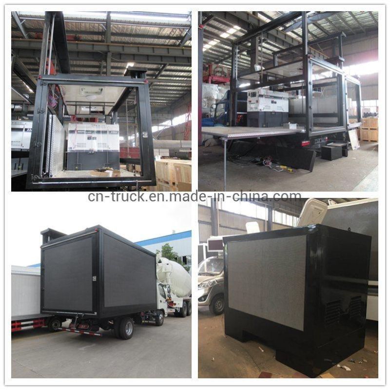 Foton Scrolling Billboard Van LED Display Mobile LED Truck