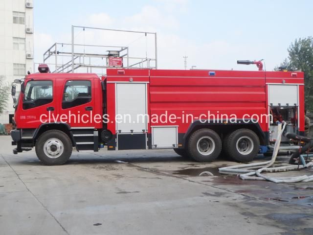 ISUZU 6X4 280HP 12m3 Tank 65m Water Range Fire Truck