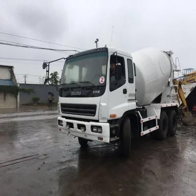 Nice Painting and Good Condition Japan Used Isuzu Concrete Mixer Truck