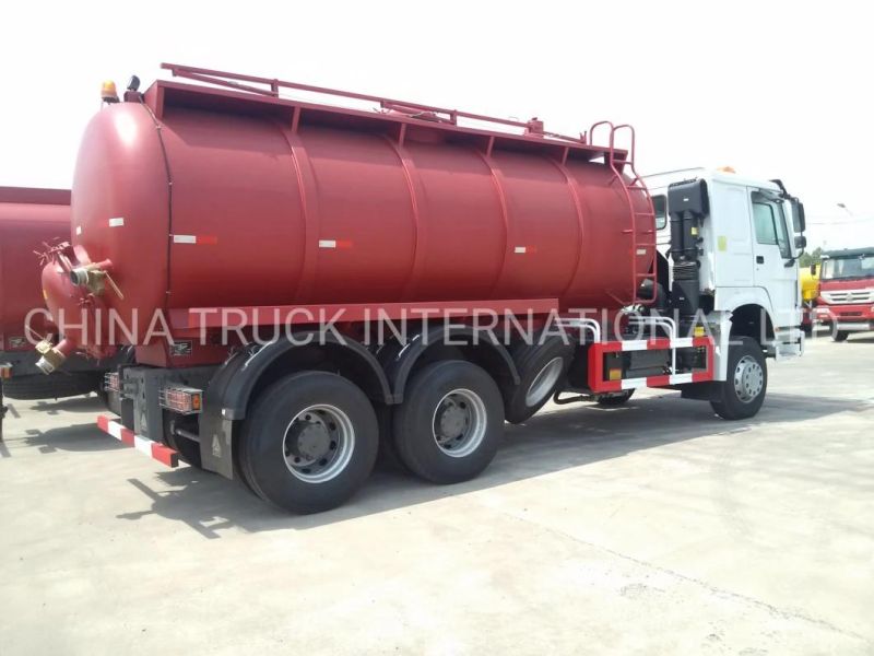 Best Selling Sinotruck HOWO 6X4 Sewer Suction Pump Sewage Tanker Vacuum Truck