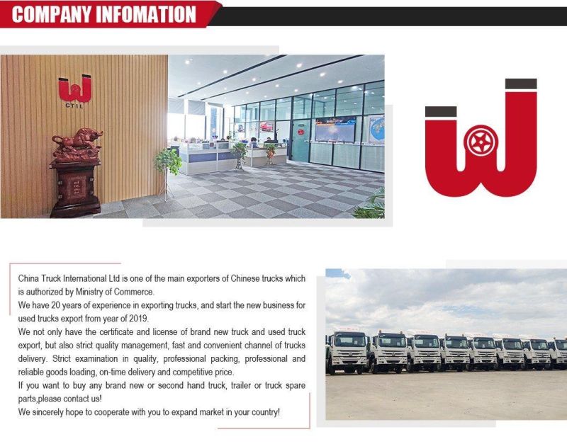 Sinotruk HOWO 371HP Log/Timber Truck for Wood Transport