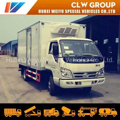 High Quality Foton Forland 4X2 Refrigerated Truck 3-5ton Refrigerator Freezer Van Truck