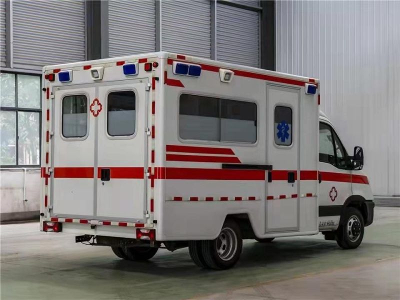 Ive-Co 4*2 Box Type ICU Ambulance 170HP