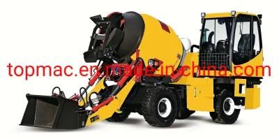 Chinese New Trend 2m3 Self Loading Concrete Mixer Truck