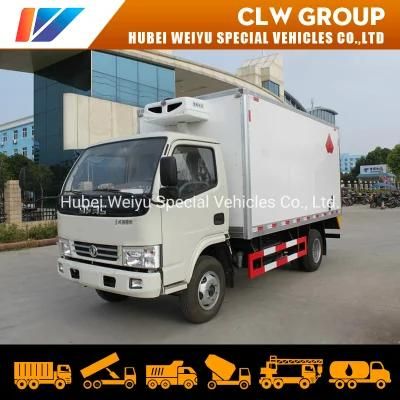 Hot Sale China 3 Tons Frozen Fish/Meat/Food Transport Delivery Refrigerated Vehicles Freezer Refrigerator Van Truck