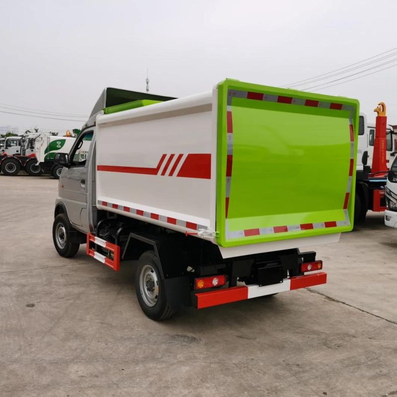Dongfeng Side Loaders Garbage Truck Hydraulic Lifter Garbage Truck