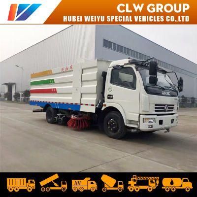 High Efficiency 4X2 Runway Street Road Highway Airport Vacuum Road Sweeper Truck 5m3 Sweeping Cleaning Truck