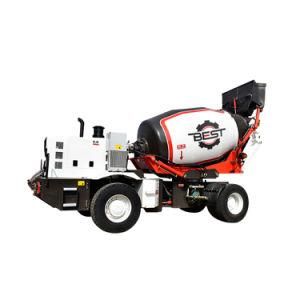 5 Cubic Heavy Duty Concrete Mixing Truck for Road Construction
