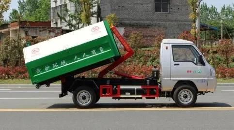 4X2 Mini Garbage Truck 5cbm Hook Lift Garbage Truck