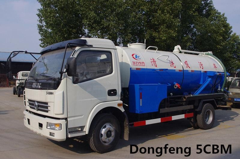 Dongfeng 4X2 Vacuum Sewage Suction Truck