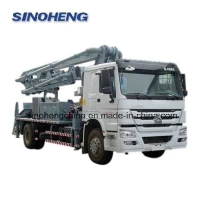 24m Truck Small Mounted Concrete Pump for Sale
