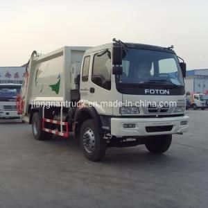 Foton 4 X 2 Garbage Compactor Rubbish Collection Truck