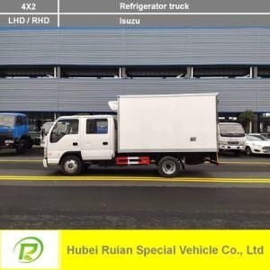 Isuzu Double Row Refrigerator Truck for Sale