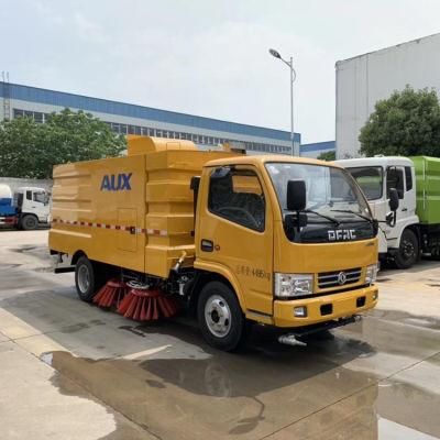 Dongfeng 5000 Liters Vacuum Road Sweeper Vehicle Street Cleaning Truck