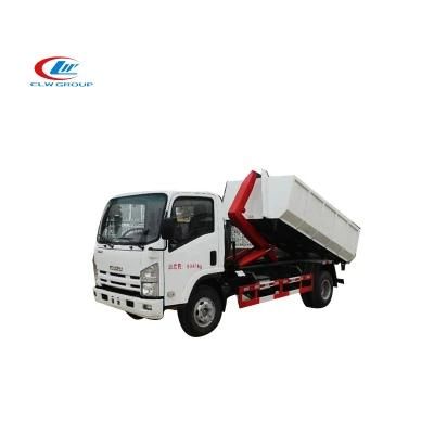 4X2 Mini Garbage Truck 5cbm Hook Lift Garbage Truck