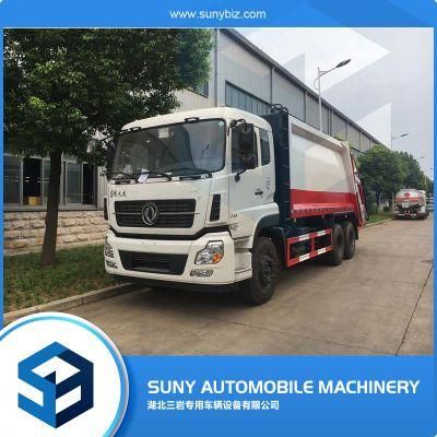 Dongfeng 3axles 16-18cbm Compacted Waste Truck