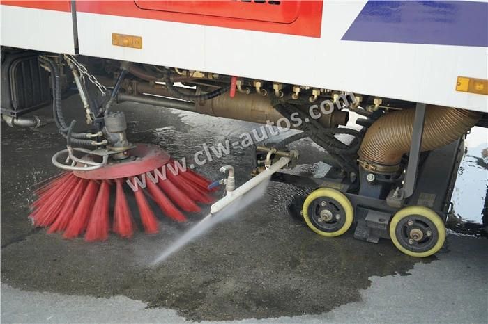 Dongfeng 9m3/9cbm/9000litres Road Sweeper Truck with 4m3 Water Tank 5m3 Garbage Tank