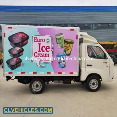 Foton 2ton Mini Refrigerator Used Ice Cream Cargo Van Truck