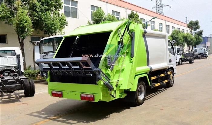 6m3 Dongfeng Rear Load Refuse Collection Garbage Compactor Truck