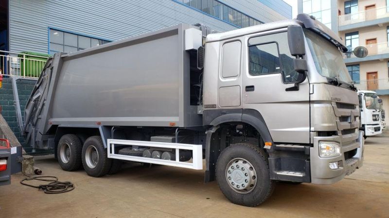 HOWO 6X4 Compressed Garbage Truck 20 Cbm 24 Cbm