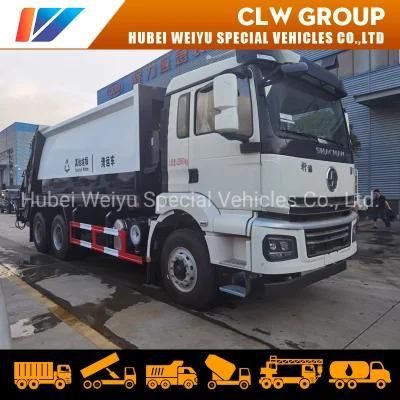 Shacman 20cbm 15tons 6X4 Compactor Garbage Truck Compressed Waste Removal Truck for Sale