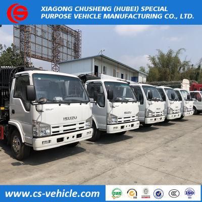 Isuzu Mini Waste Compactor Trucks 3 Ton Compactor Garbage Truck on Sale