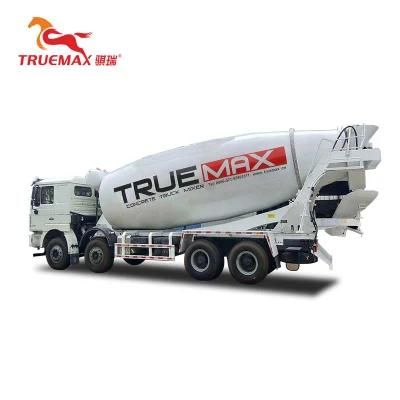 China Price Concrete Machinery HOWO 8X4 14cbm Mobile Cement Self-Loading Concrete Truck Mixer