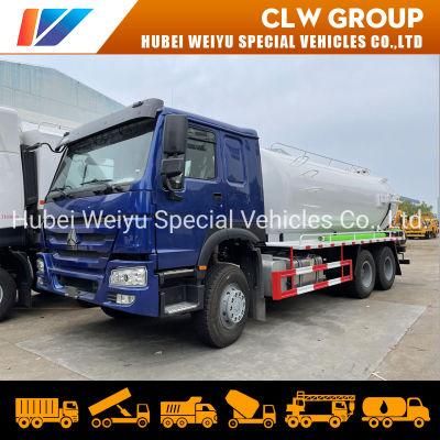 Factory Sales HOWO 6*4 16, 000 Cbm Sewer Suction Truck Special Tanker for Sewage Transportation