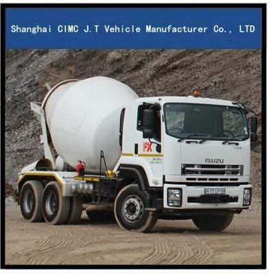 Isuzu Mixer Truck with 8-12 M3 Mixer Tank