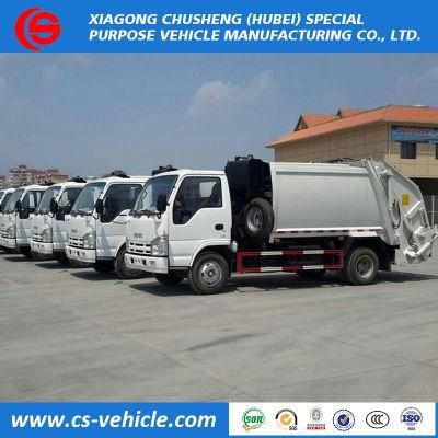 Isuzu 4X2 Refuse Compactor Truck 6m3 Garbage Compactor Truck for Sale