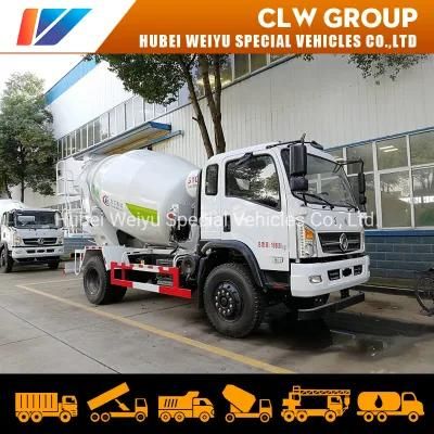 China Dongfeng Brand New 8cbm Mixing Machinery Vehicles 8000liters Heavy Duty Concrete Mixer Truck
