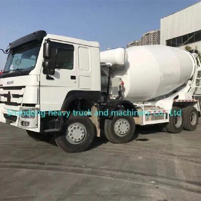 2022 China Sinotruk HOWO 8X4 16cbm 371HP LHD Diesel Truck Concrete Mixer Truck for Sale